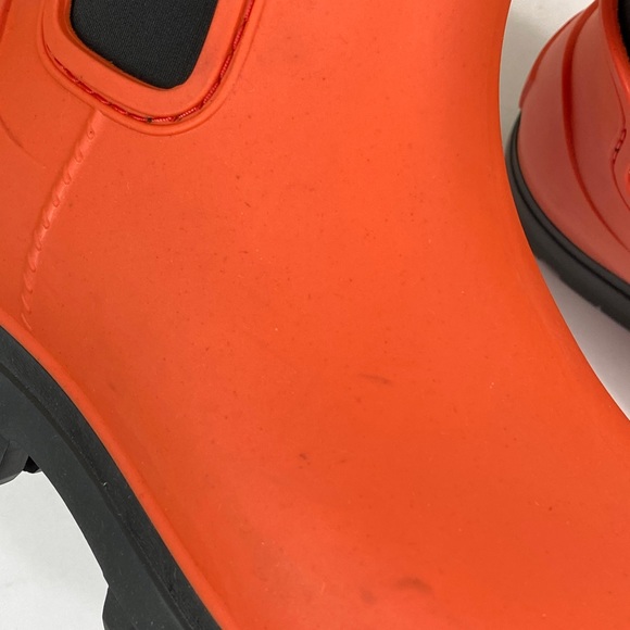 UGG Droplet Lug Sole Waterproof Rain Boots Hazard Size 5 - Picture 9 of 13